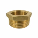 Threaded Fitting Brass Reducer 1 1/2" M x 1" F