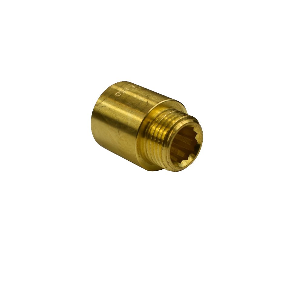 Threaded Fitting Brass Tap Extension 1 1/4" M x 1 1/4" F 30 mm