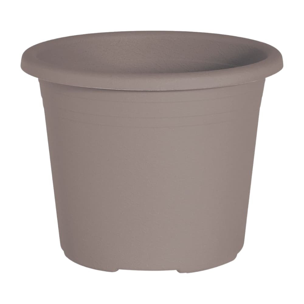 Flower Pot CYLINDRO approx. Ø 40 cm / 21.5 liters - taupe