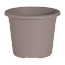 Flower Pot CYLINDRO approx. Ø 40 cm / 21.5 liters - taupe