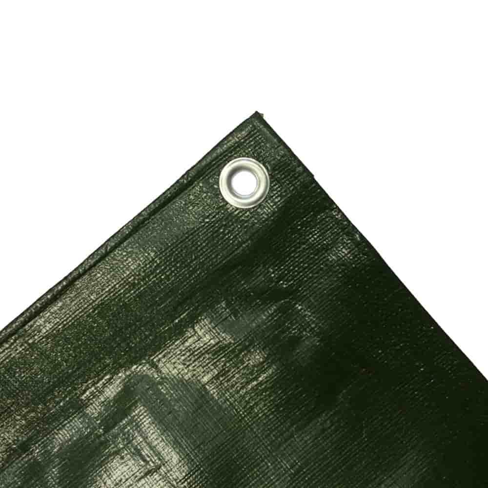 280 g/m² green 10 x 10 (100m²) Tarpaulin