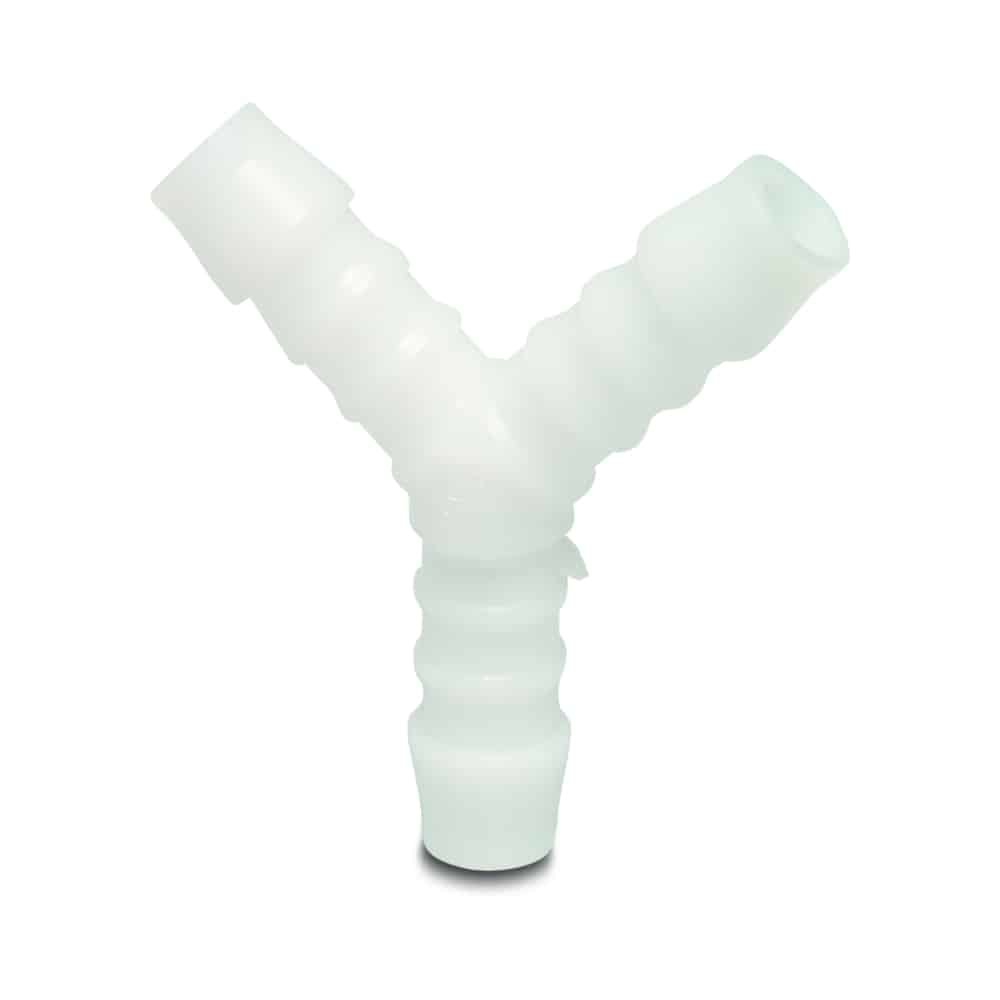 Hose Connector Plastic Y-Piece 12 mm