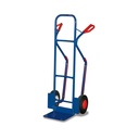 Steel Tube Hand Truck 250 kg with Solid Rubber Tires 550 x 615 x 1305 mm