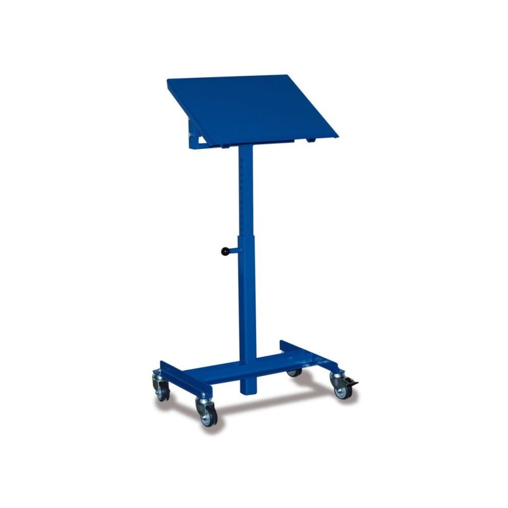 Material stand tiltable height adjustable 780-1180 mm