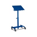 Material stand tiltable height adjustable 780-1180 mm