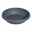 Flower Pot Saucer CYLINDRO approx. Ø 13 cm - anthracite