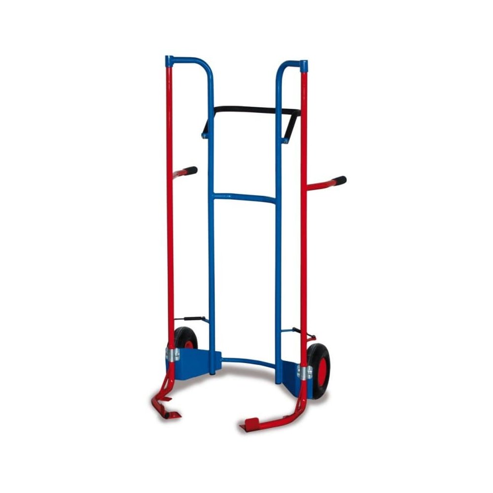 Tire Trolley 200 kg with Solid Rubber Tires 705 x 740 x 1600 mm