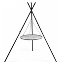 Swing Grill "TIPI" 210 cm + Grill Grate 80 cm Stainless Steel