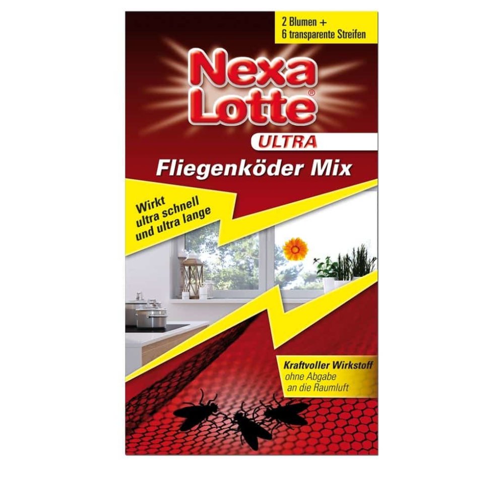 NEXA LOTTE® Ultra Fly Bait Mix 2 Motif Pictures+ 6 Strips