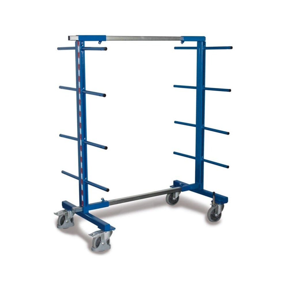 XL Cantilever Cart double-sided with 2 posts