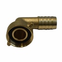 2/3 Hose Fitting Brass 1" Angle - 19 mm