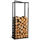 Firewood Rack "LUIS" - made of natural steel