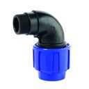 PP PE Pipe Fitting 90° Elbow 32 x 1/2" Male Thread