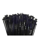 100 Cable Ties 530x4, 8mm Black (UV Stabilized) PA6.6