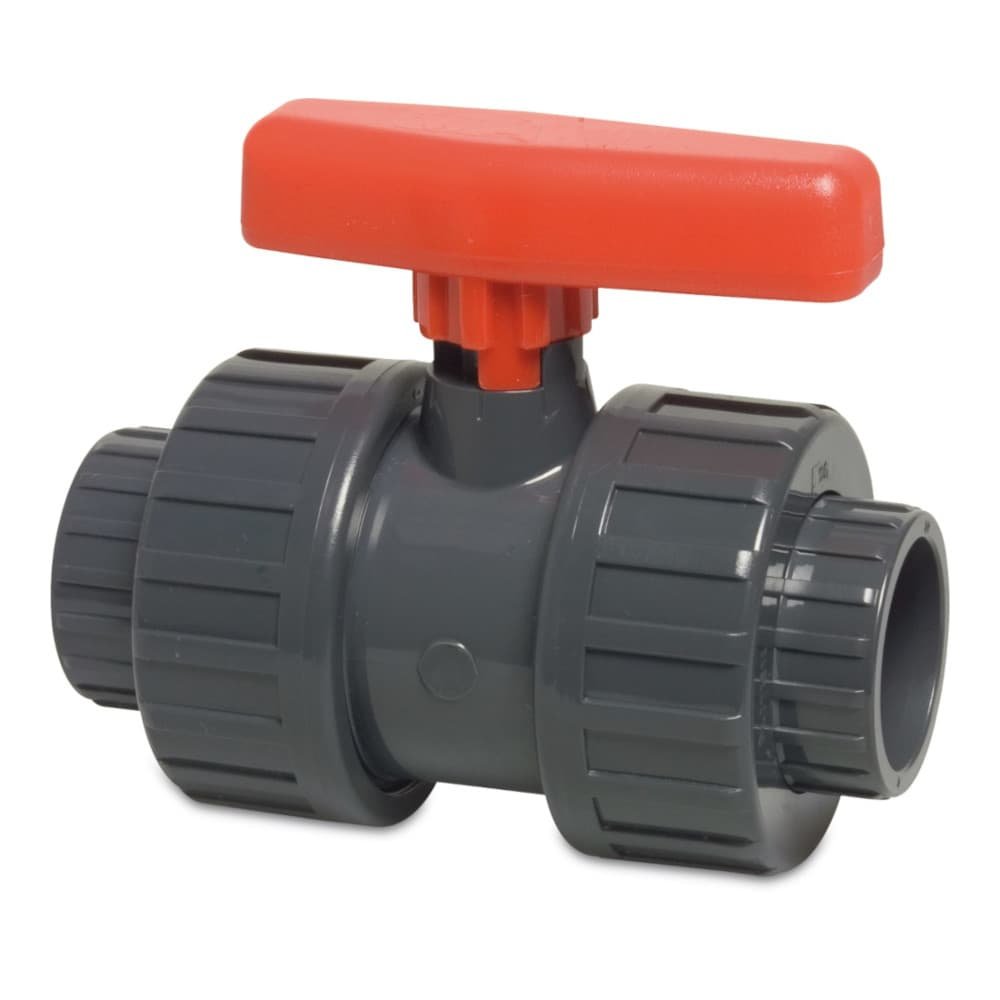 PVC - U Ball Valve Socket 50 mm PN16