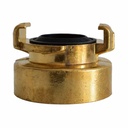 Brass Threaded Piece 1 1/2" Internal Thread