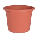 Flowerpot CYLINDRO approx. Ø 40 cm / 21.5 liters - terracotta