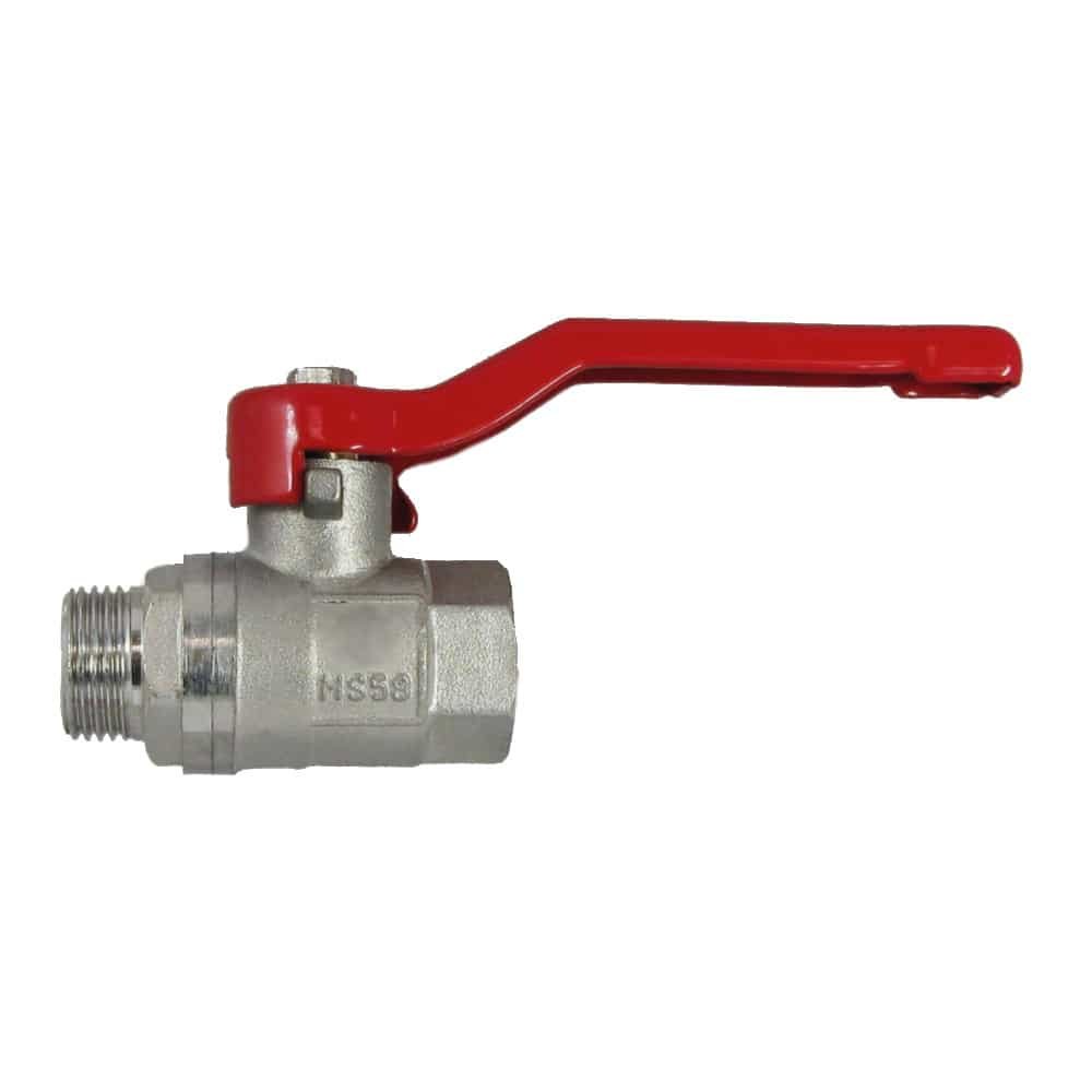 Lever Ball Valve IGxAG 1 1/4"