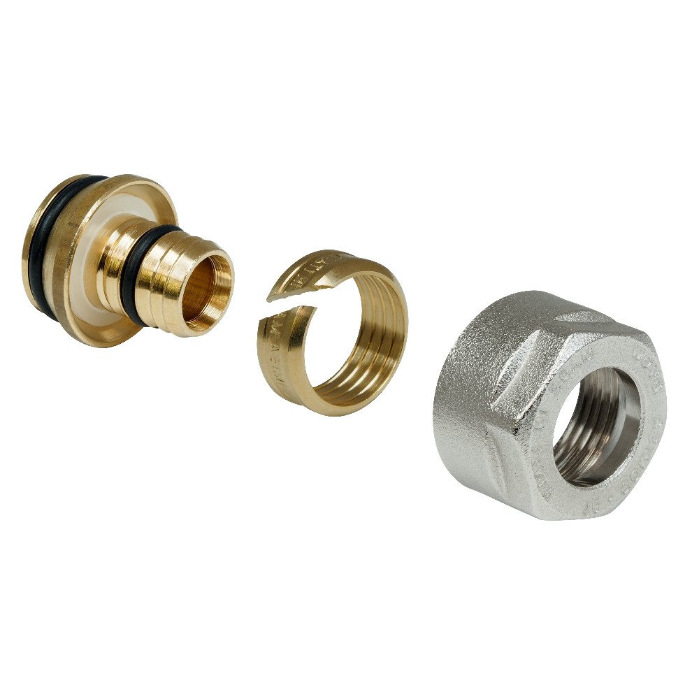 Eurocone Compression Fitting with Nut 20 x 2 - 3/4"