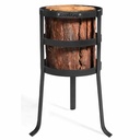 Fire basket for Swedish Torch "MALMO" - made of natural steel