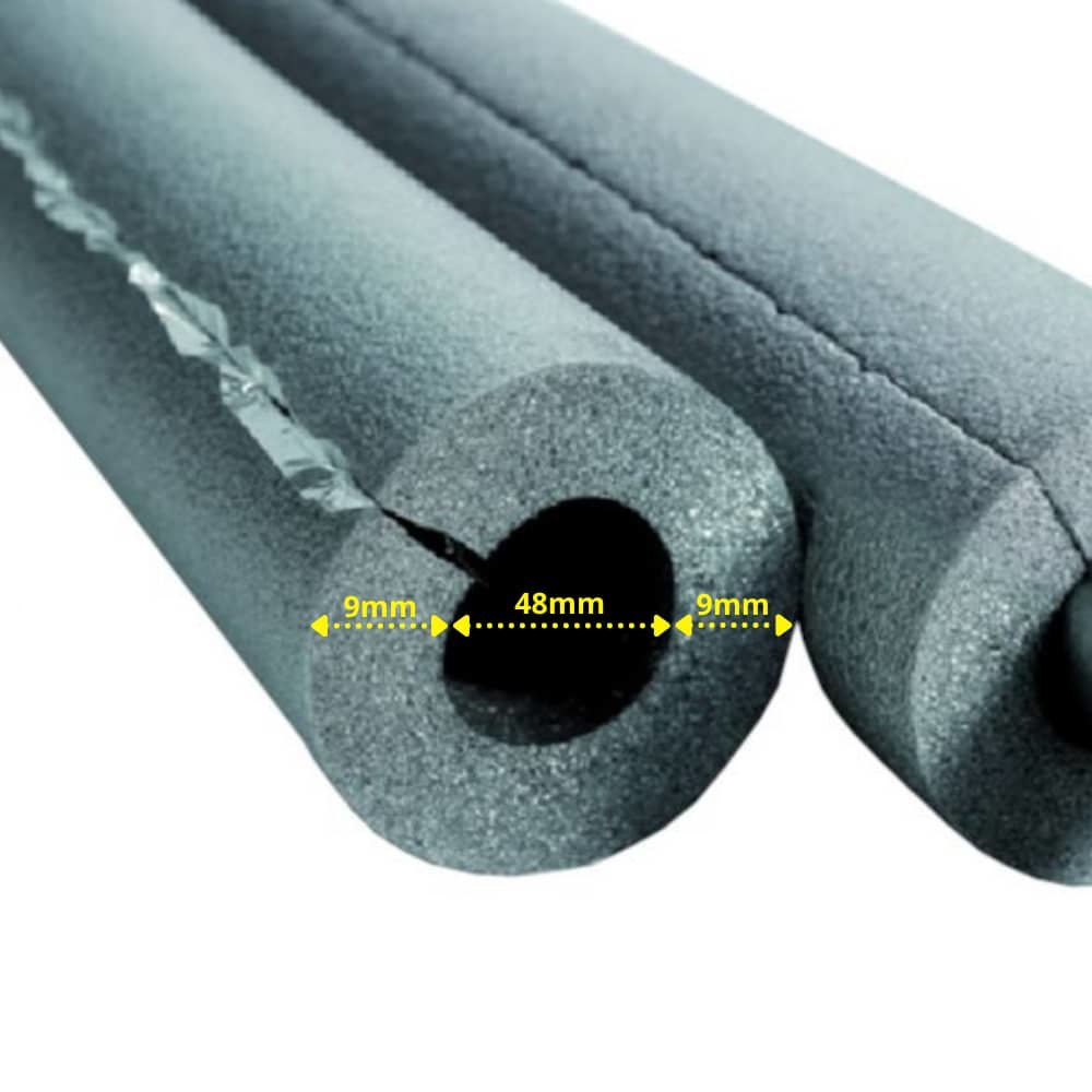 CLIMAFLEX® XT 2m Insulation Hose Ø 48 mm x 9 mm Insulation Self-Adhesive