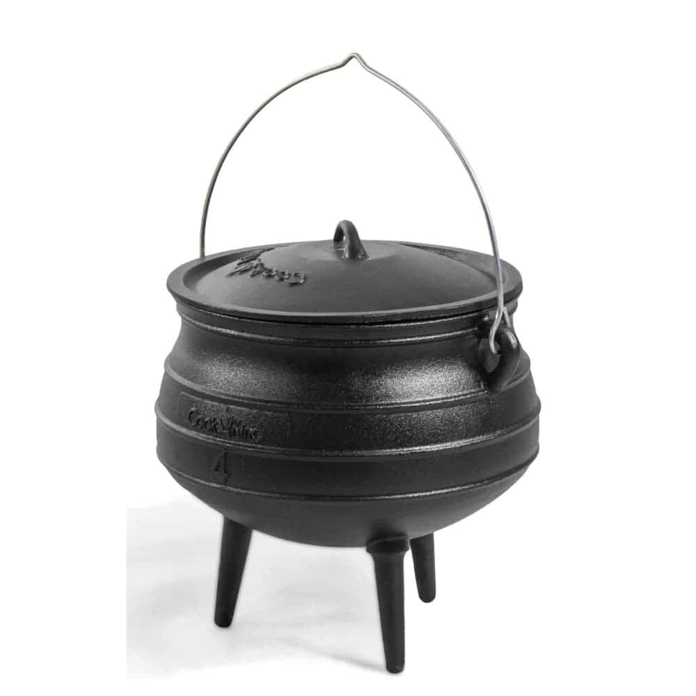 African Cast Iron Pot 6, 9 or 13 l