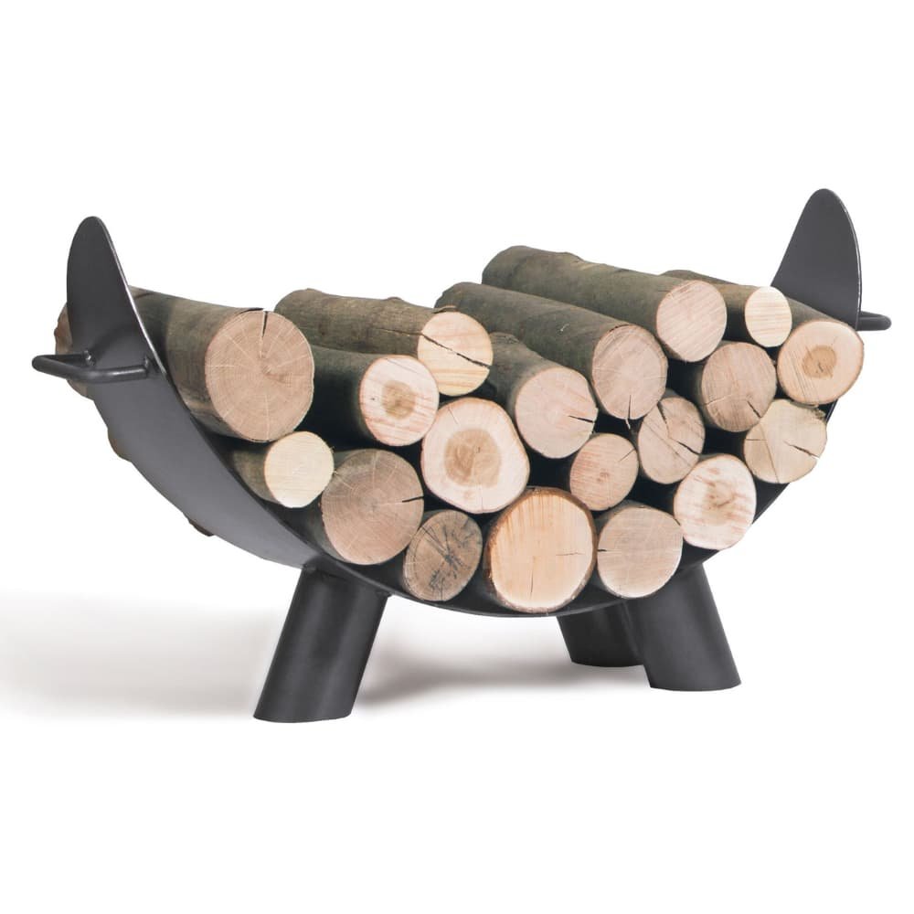 Firewood Rack "MILA" - made of natural steel