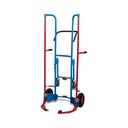 Tire Cart with Support Wheel 200 kg Load Capacity Pneumatic Tires