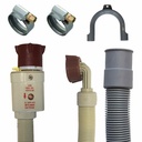 Hose Connection Set (Aquastop+Drain Hose+2 Clamps)