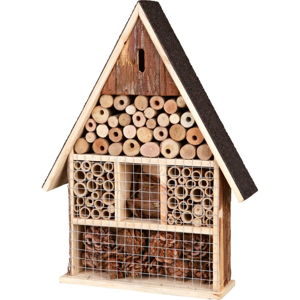 Insect Hotel, Bark Wood 35 x 50 x 9 cm