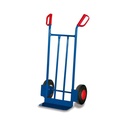 Steel Tube Hand Truck 250 kg with Solid Rubber Tires 620 x 460 x 1100 mm