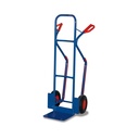 Steel Tube Hand Truck 250 kg with Sliding Runners Pneumatic Tires 550 x 615 x 1305 mm