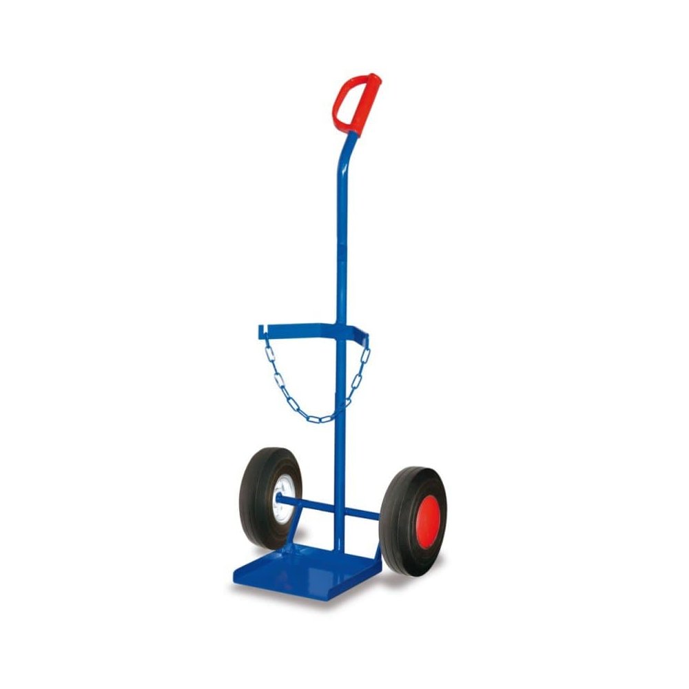 Steel bottle cart for 1 steel bottle 33 kg propane (L)