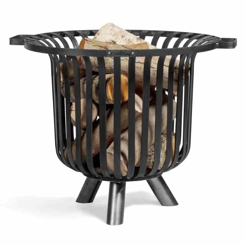 Fire Basket "VERONA" - made of Natural Steel