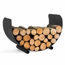 Firewood Rack "TURYN" - Made of Natural Steel