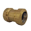 Brass PE Pipe Fitting Coupling Sleeve 20x20