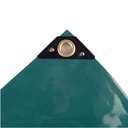 green 650 g/m² PVC 4 x 5m (20m²) Tarpaulin