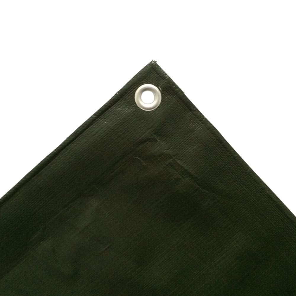 210g/m² Cover Tarpaulin 1.5 x 6m green (9m²)