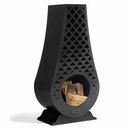 Garden Fireplace "AVANGARDO" - made of Natural Steel