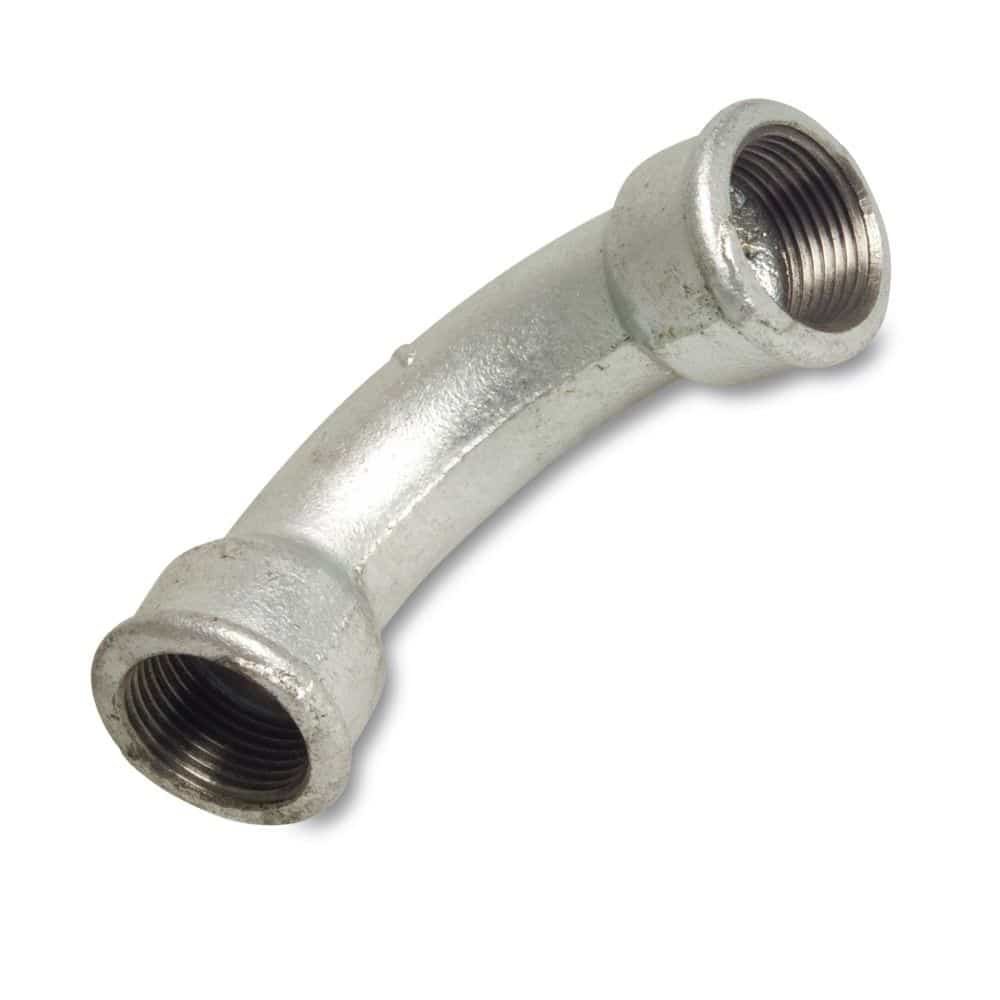 Threaded Fitting Malleable Cast Iron Elbow 90° 1 1/2" Female Thread x 1 1/2" Female Thread