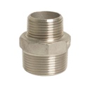 Threaded Fitting Stainless Steel Reducing Nipple 1 1/4" M x 3/4" M