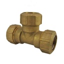 Brass PE Pipe Fitting T-Piece 32x32x32 3 Fittings