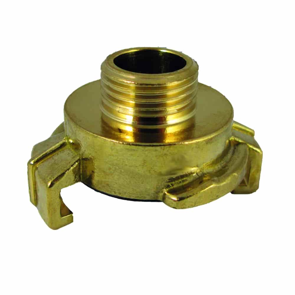 Brass Threaded Piece with Male Thread 1 1/4"