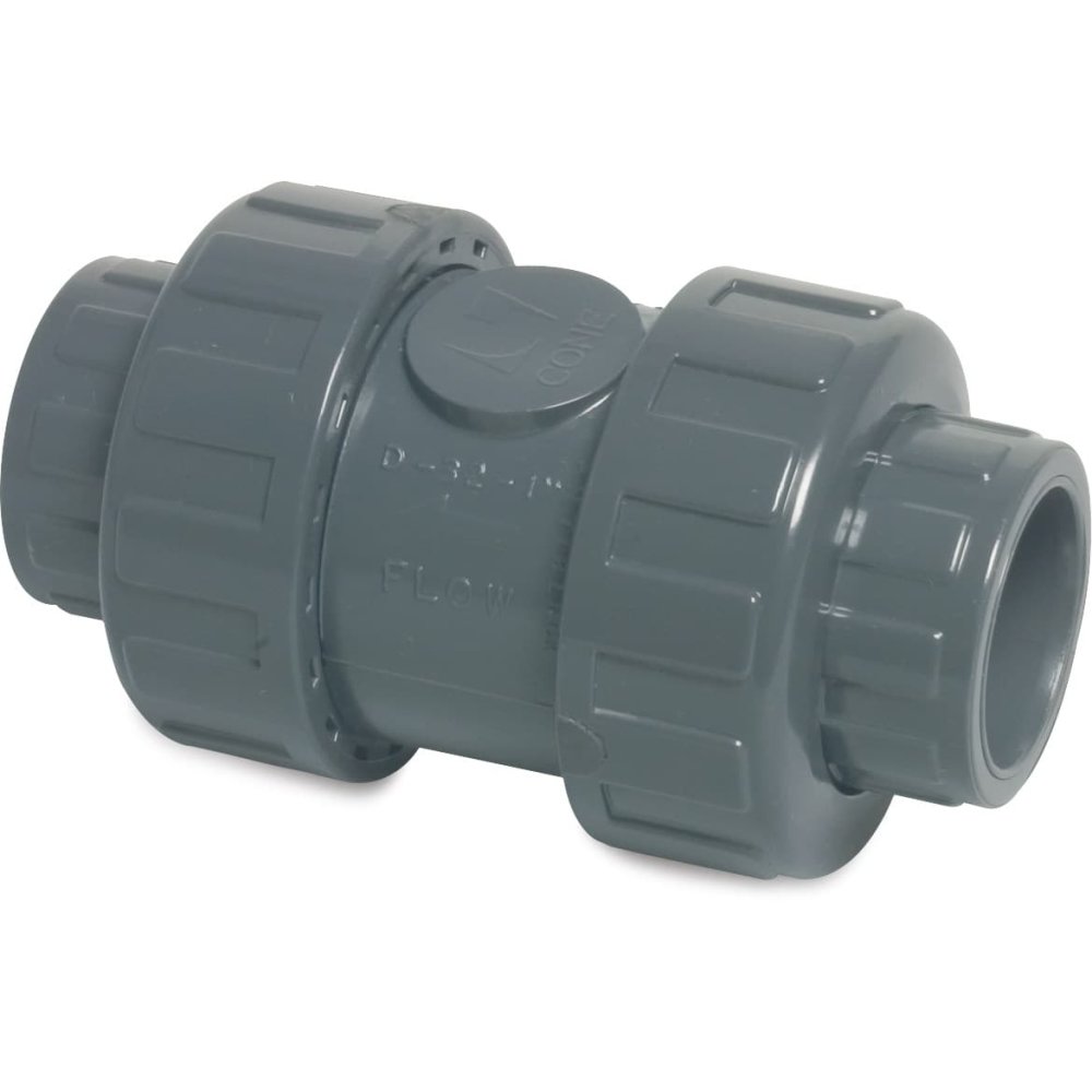 PVC - U Check Valve 32 mm Adhesive Socket