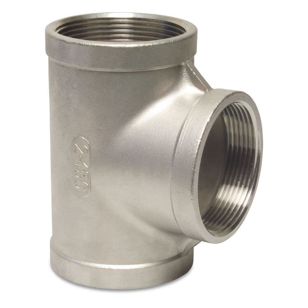 Threaded Fitting Stainless Steel T-Piece 90° 3/4" IG