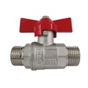 Wing Handle Ball Valve MxM 1/2"