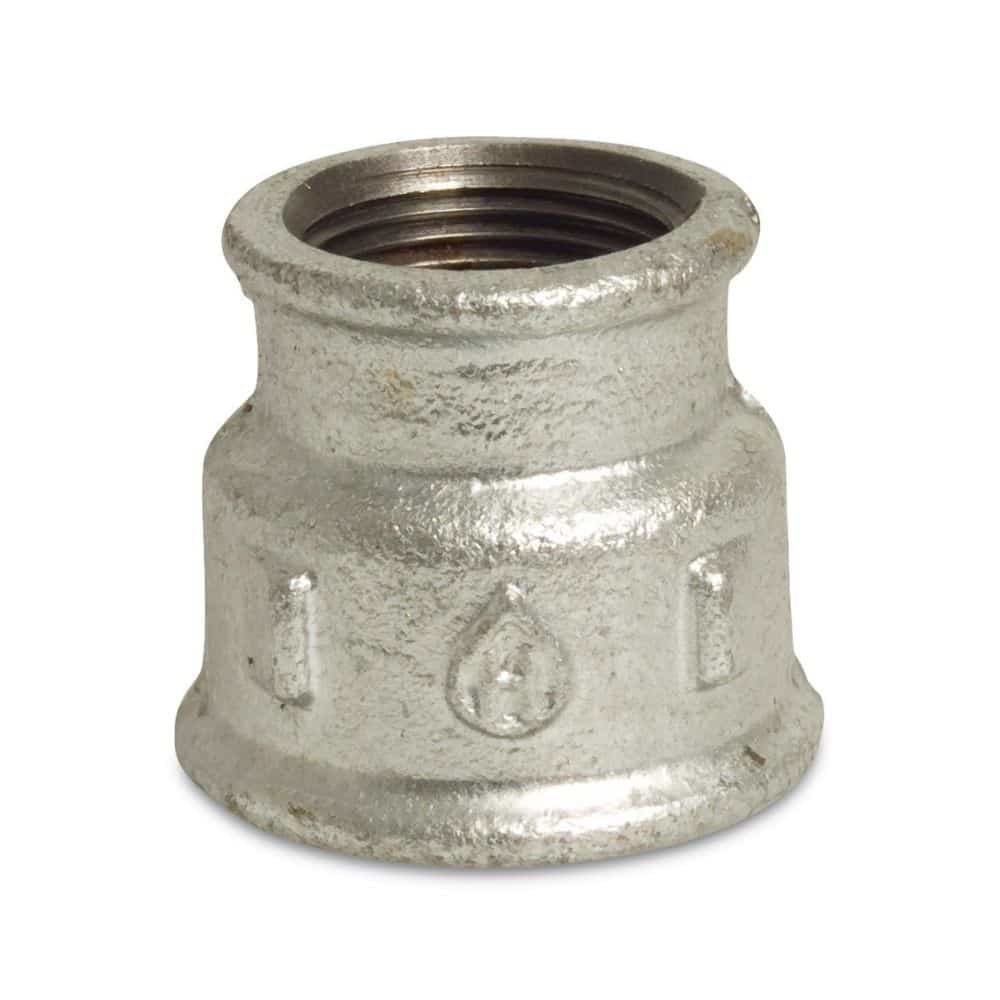 Threaded Fitting Malleable Cast Iron Reducing Socket 2" F x 1 1/2" F