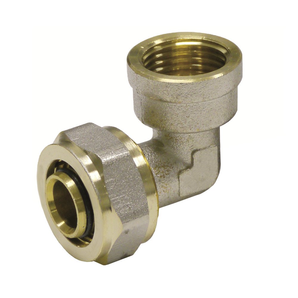 Screw Fitting Angle 16 x 2 - 3/4" IG