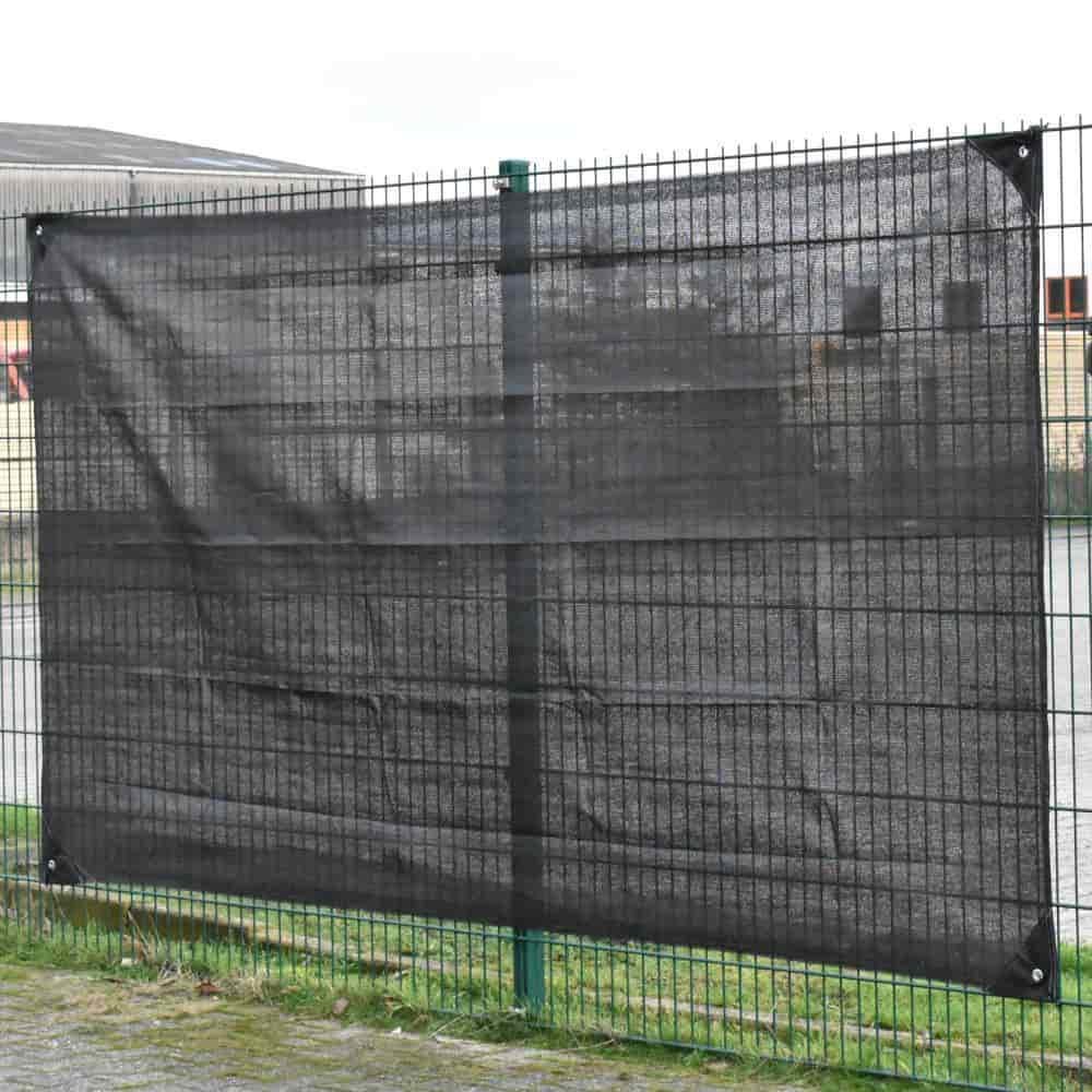 black construction fence net 1.80m x 3.45m