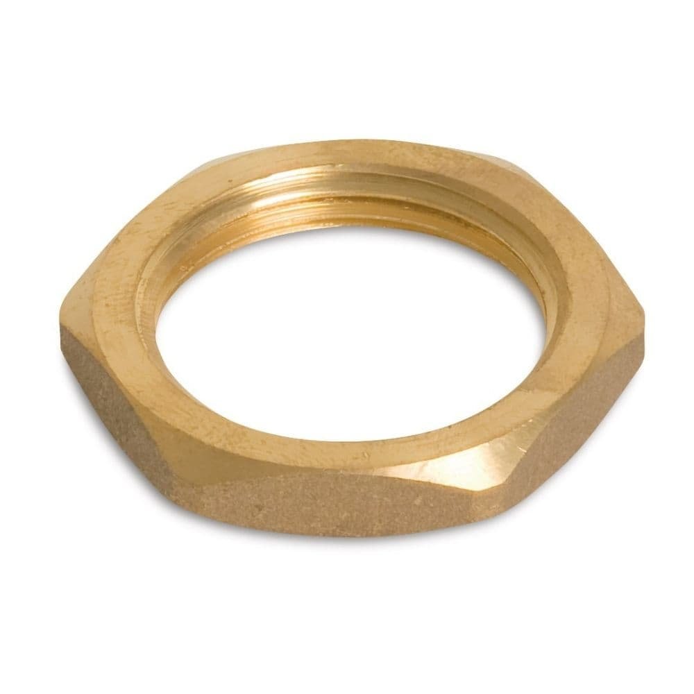 Threaded Fitting Brass Locknut 1 1/2" IG